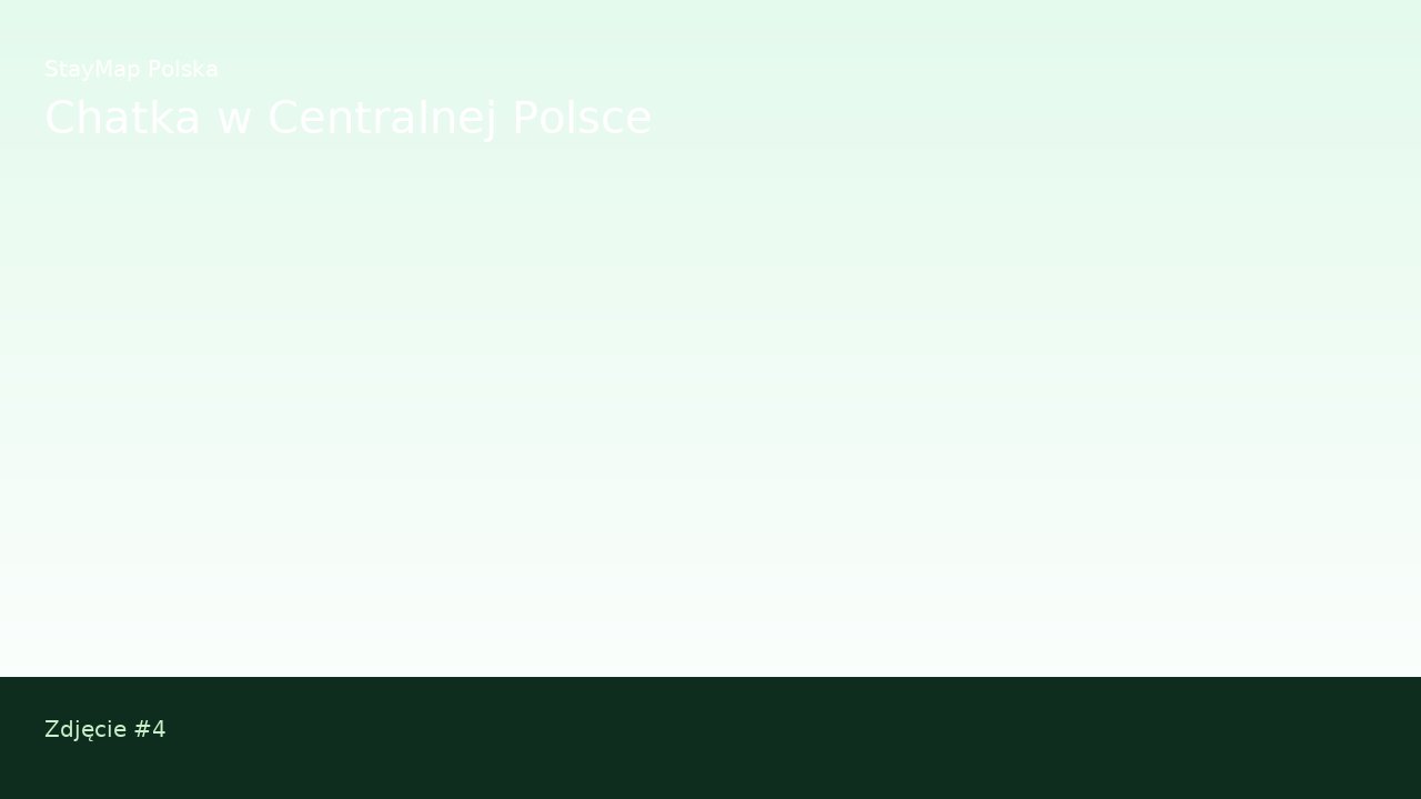 Chatka w Centralnej Polsce — ujęcie 4